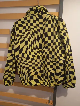 Chaqueta H&M Unisex Cuadros Amarillo/Negro