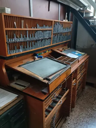 Imprenta completa por jubilación