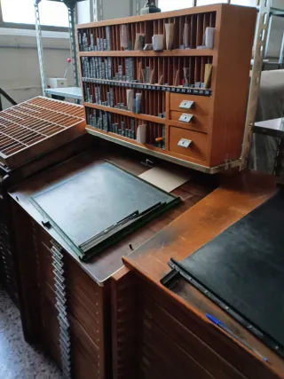 Imprenta completa por jubilación