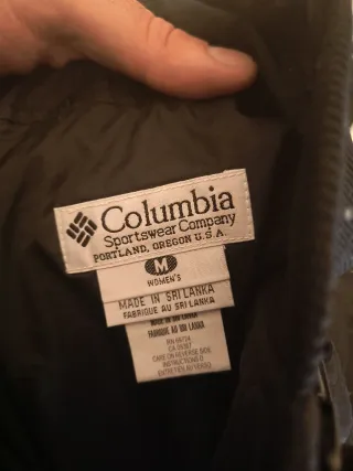 Pantalón de esquí Columbia Negro