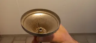 Lampadario in vetro colorato