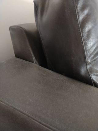 Sofá cuero Vintage piel Marrón Chocolate 2 Plazas