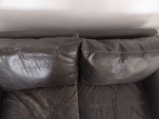 Sofá cuero Vintage piel Marrón Chocolate 2 Plazas