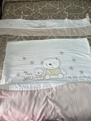 Concha y chichonera para cuna