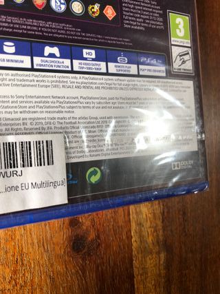 eFootball PES 2020 ps4 sealed nuovo