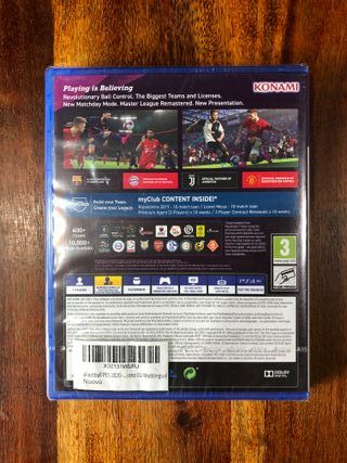 eFootball PES 2020 ps4 sealed nuovo