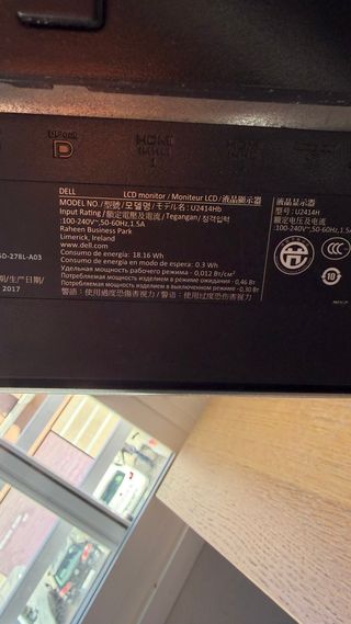 Monitor Dell U2414Hb LCD