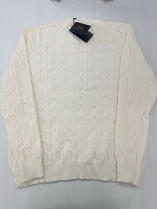 Jersey Beis Ralph Lauren Cable Knit