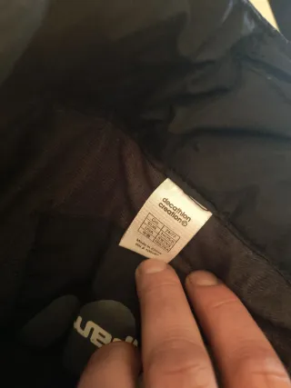 Pantalón de esquí Wedze negro