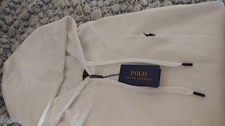 Sudadera Polo Ralph Lauren Blanca Talla M