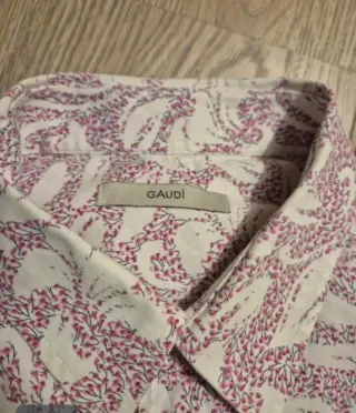 Camicia uomo Gaudi fantasia floreale