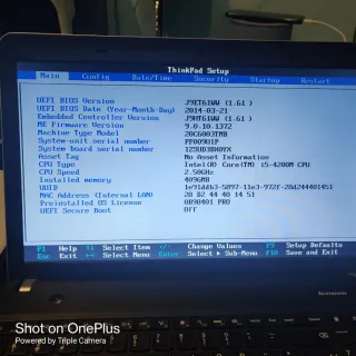 Lenovo Thinkpad i5 Computer Portatile