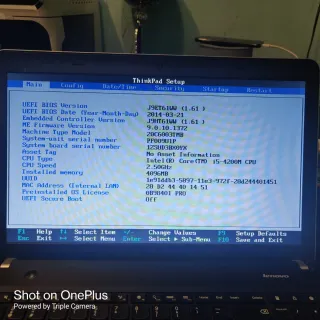 Lenovo Thinkpad i5 Computer Portatile