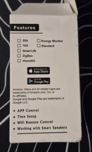 Enchufe Inteligente Zigbee 20A