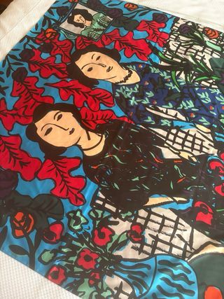 Pañuelo Bimba y Lola estampado cuadrado