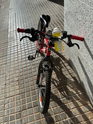 Bicicleta Btwin Talla 20 Roja