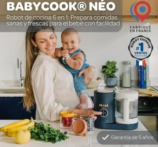 BÉABA Babycook Neo, Robot de cocina infantil.