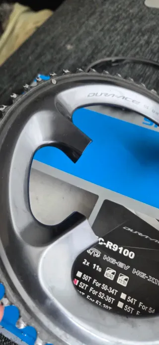 Platos Shimano Dura Ace FC-R9100 52/36