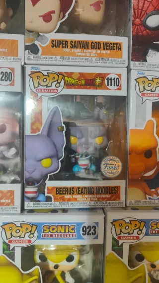 Funko Pop! Beerus (Eating Noodles) 1110