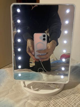 Specchio con Lampada LED