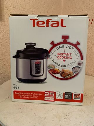 Olla Rápida Tefal 6L Instant Cooking