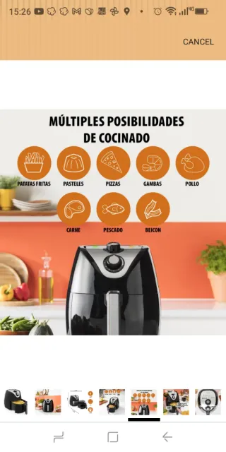 Freidora de aire Tristar