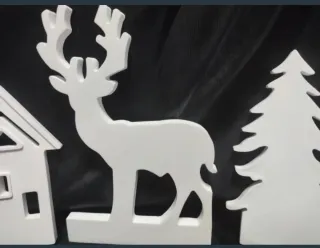 Portavelas Navideño