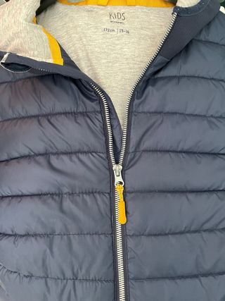 Cazadora acolchada con capucha - Talla 15-16