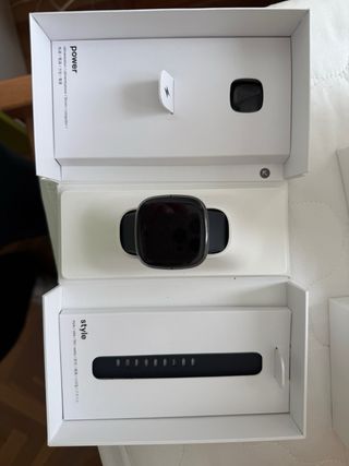 Reloj Fitbit Sense Negro/Azul Marino