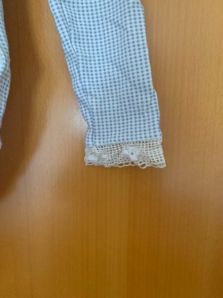 Body Peter Pan rosa con encaje