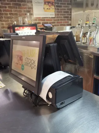 Ordenador TPV Toshiba 2 pantallas