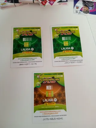 Lote 3 cromos Balón de Oro Real Madrid