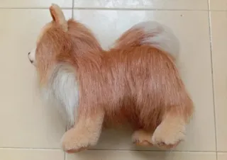 Peluche perro raza Pomerania  Muy realista! NUEVO