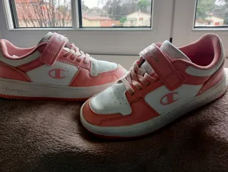 Scarpe Champion bambina rosa e bianche