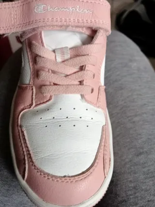 Scarpe Champion bambina rosa e bianche