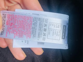 Mono de esquí Wedze rojo 3-4 años