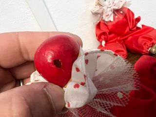 Coppia bambole Pierrot vintage