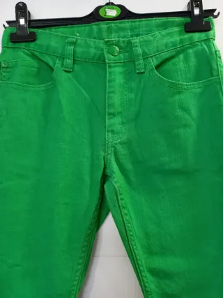 Pantalón Vaquero H&M Verde