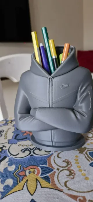 Portapenne Nike 3D Grigio