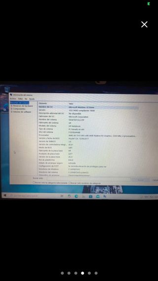 Portátil HP 2015 Negro/Gris