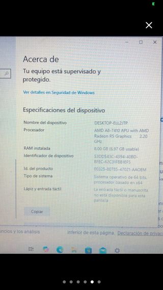 Portátil HP 2015 Negro/Gris