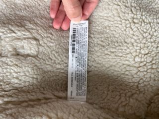 Chaleco Zara efecto piel con borreguito