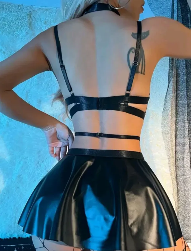 TALLA S,M,L.CON ETIQUETA.Lenceria sexy con medias