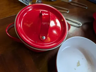 Set Cocina Juguete Ollas y Sartén