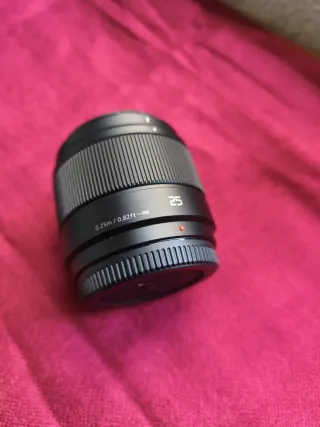 Objetivo Lumix G 25mm f/1.7 ASPH.