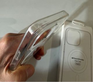 Capa iPhone 15 Pro Max Transparente MagSafe