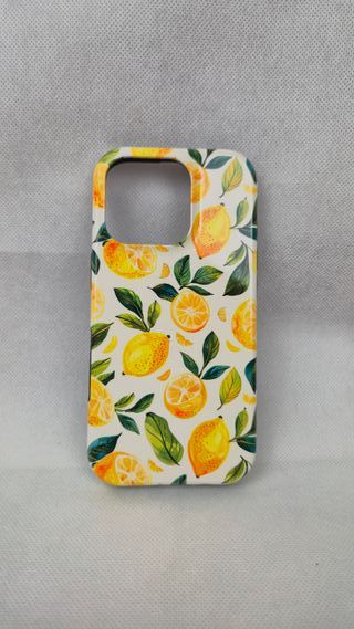 Funda iPhone 16 Pro Limones Vintage
