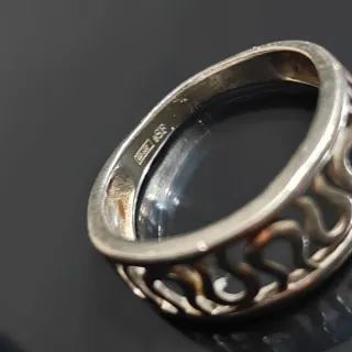 2 Anillos Plata Ley 925