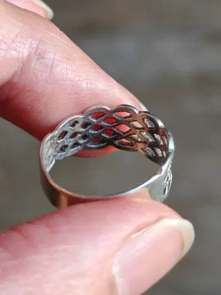 2 Anillos Plata Ley 925