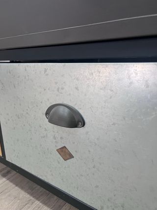 Set 4 muebles de salón estilo industrial